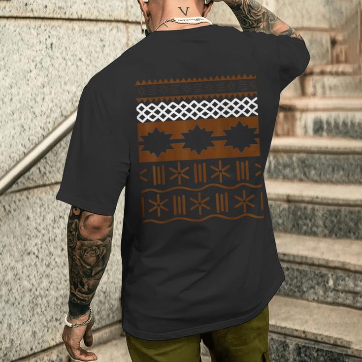 ハワイポリネシア柄tシャツ メンズTシャツ バックプリント 彼への贈り物