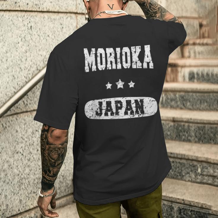 ビンテージ森岡 メンズTシャツ バックプリント 彼への贈り物