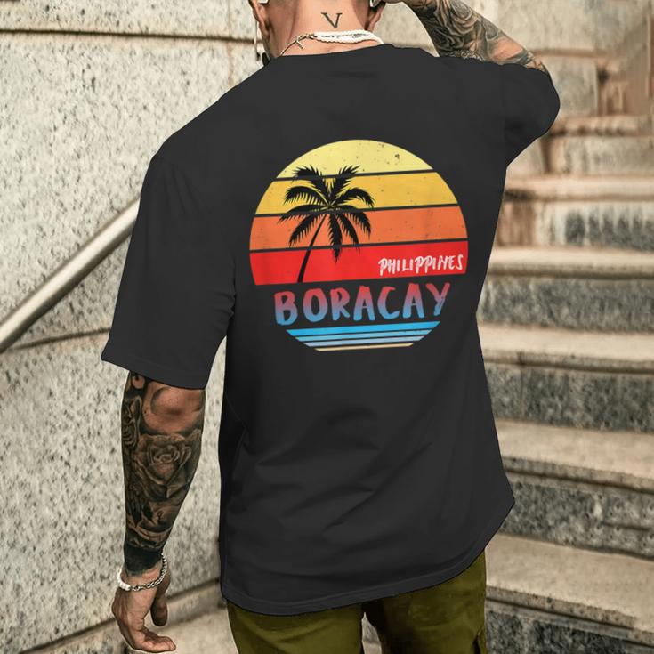 フィリピン ボラカイ メンズTシャツ バックプリント 彼への贈り物
