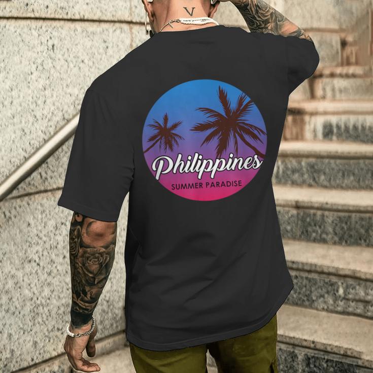 フィリピンシャツ フィリピンtシャツ メンズ レディース ピノイ ギフト メンズTシャツ バックプリント 彼への贈り物