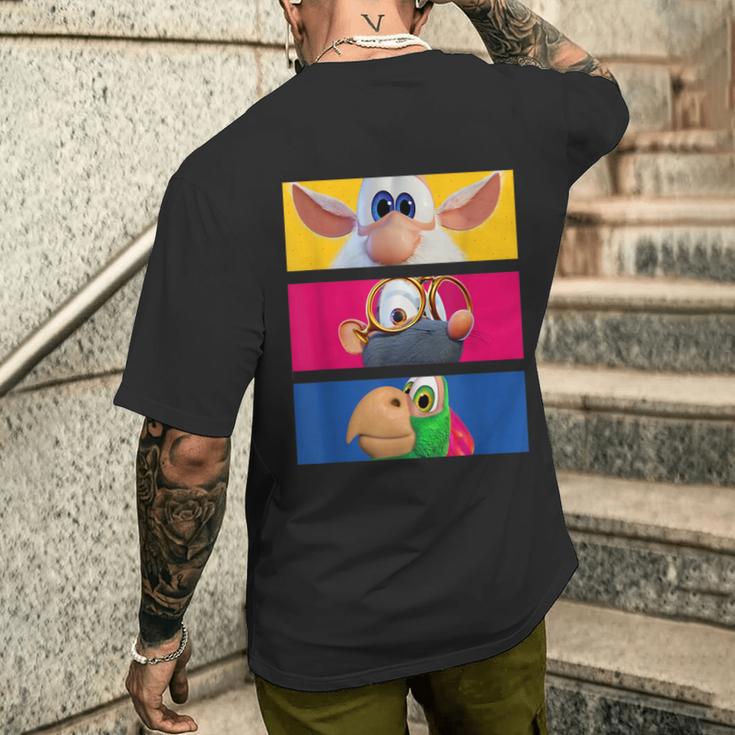 ブーバ&フレンズアイズ メンズTシャツ バックプリント 彼への贈り物