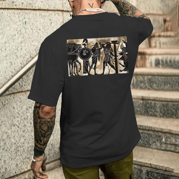 ヘラクレス・ケルベロス ギリシャ・ギリシャ神話 メンズTシャツ バックプリント 彼への贈り物