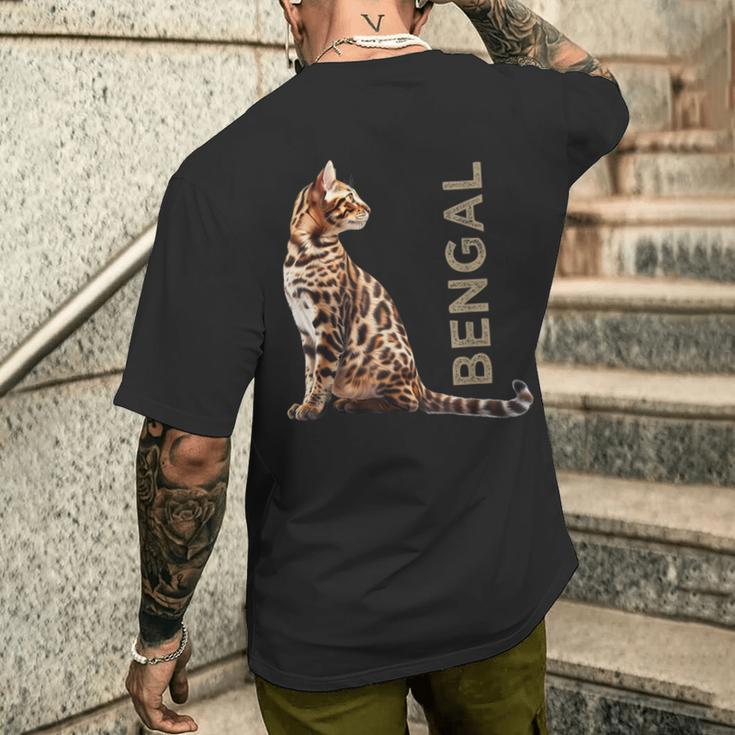 ベンガル メンズTシャツ バックプリント 彼への贈り物