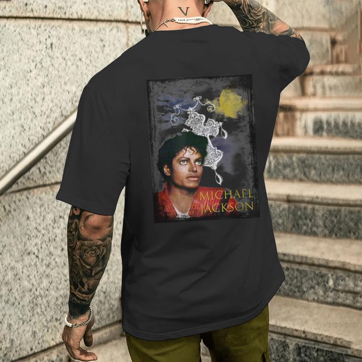 マイケルジャクソン 066 Thriller メンズTシャツ バックプリント 彼への贈り物