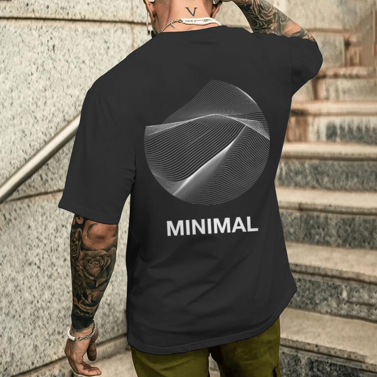 ミニマルミュージック レトロ テクノミュージック レイバー Edm パーティー 90年代 メンズTシャツ バックプリント 彼への贈り物