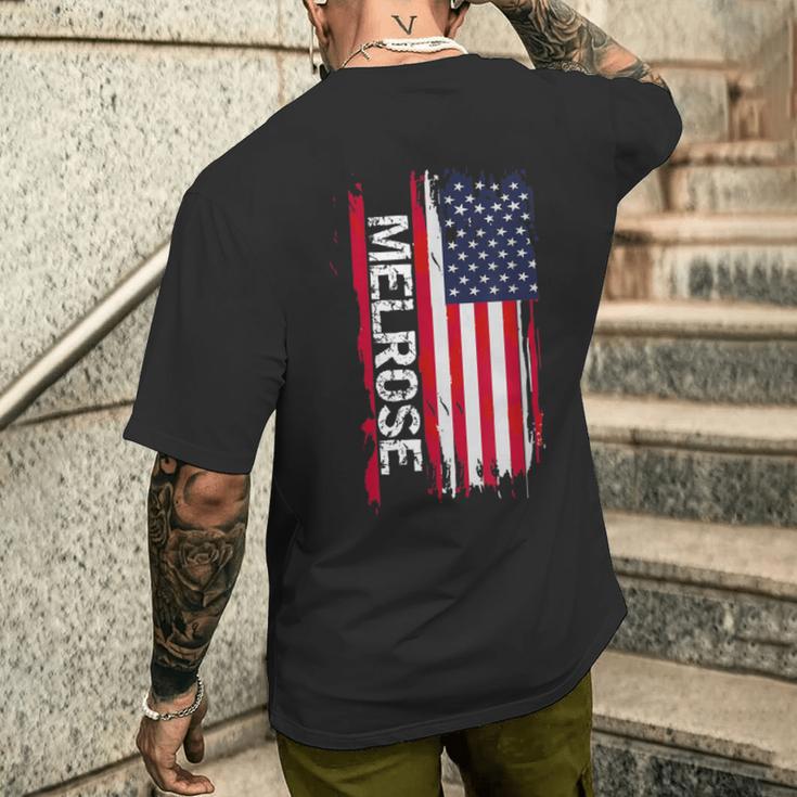 メルローズ・シティ メンズTシャツ バックプリント 彼への贈り物