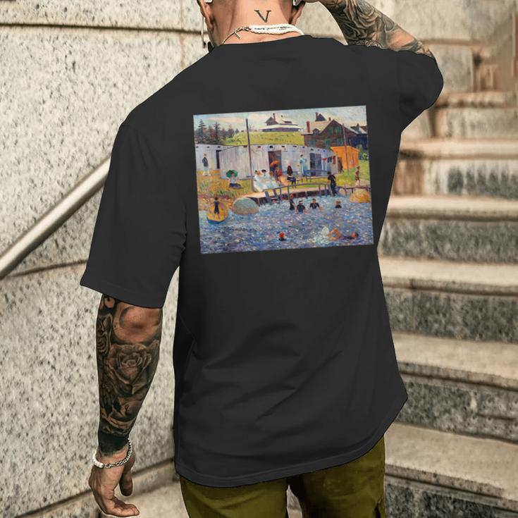 ルノワール 面白いtシャツ アート 絵画 メンズ レディース 面白い 服 美術 おもしろ メンズTシャツ バックプリント 彼への贈り物