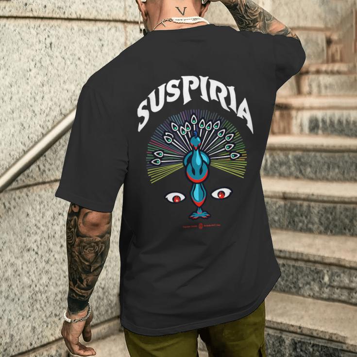 レトロ サスピリア メンズTシャツ バックプリント 彼への贈り物