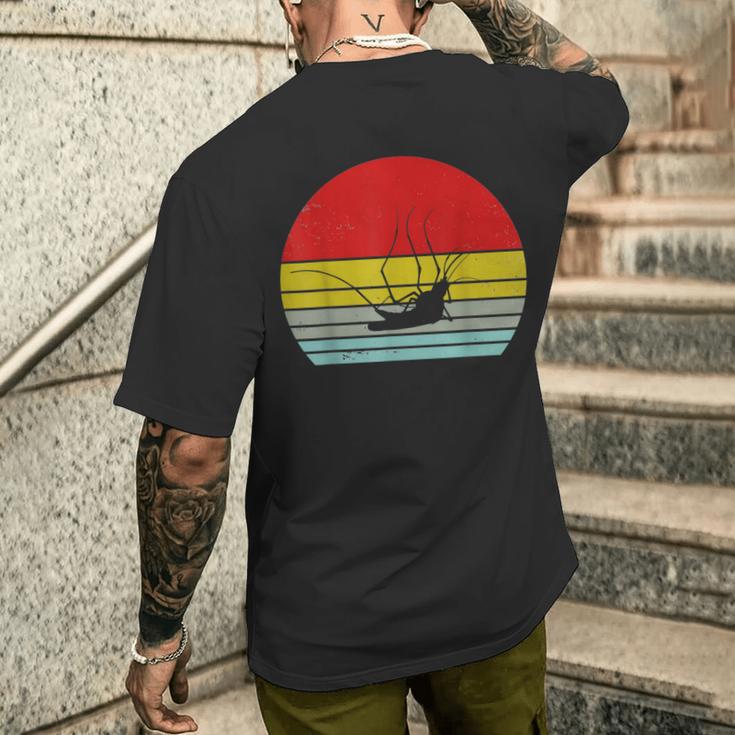 レトロ モスキート ヴィンテージ 蚊 バイト クーラー エイデス 蚊 メンズTシャツ バックプリント 彼への贈り物