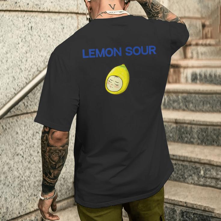 レモンサワーの可愛いおもしろtシャツ メンズTシャツ バックプリント 彼への贈り物