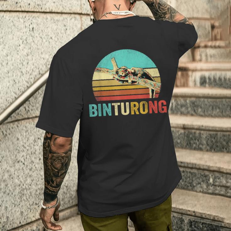 ヴィンテージ ビントロング シャツ サンセット メンズTシャツ バックプリント 彼への贈り物