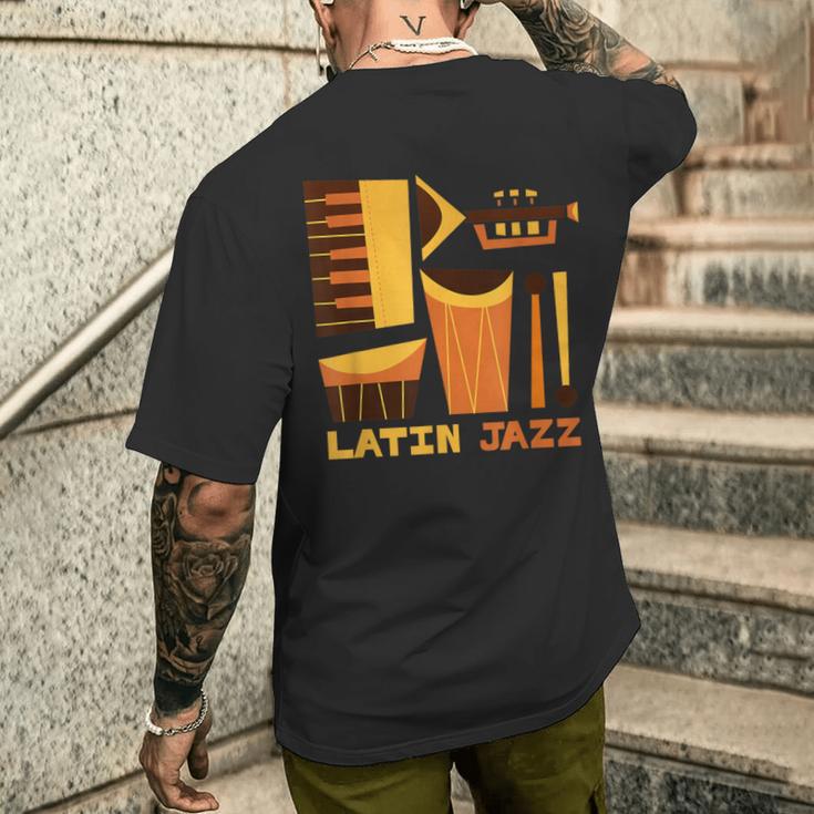 ヴィンテージ ラテンジャズ ミュージックtシャツ メンズTシャツ バックプリント 彼への贈り物