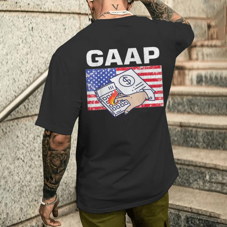 会計会計会計課公認会計士の面白い会計士 メンズTシャツ バックプリント 彼への贈り物
