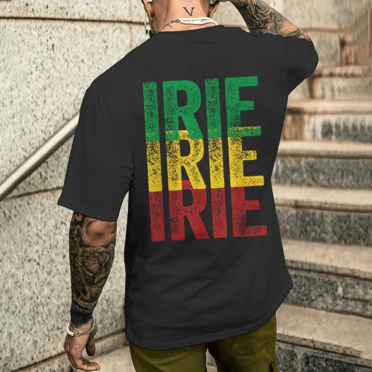 入江入江 入江 シャツ ルーツ レゲエ ジャマイカ ジャマイカ スラング メンズTシャツ バックプリント 彼への贈り物
