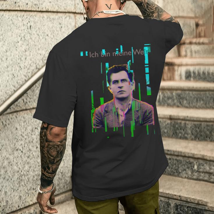 思考の世界を探る メンズTシャツ バックプリント 彼への贈り物