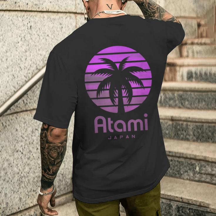 熱海 日本 レイセ メンズTシャツ バックプリント 彼への贈り物