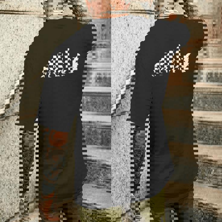 考える人 哲学の進化 メンズTシャツ バックプリント 彼への贈り物