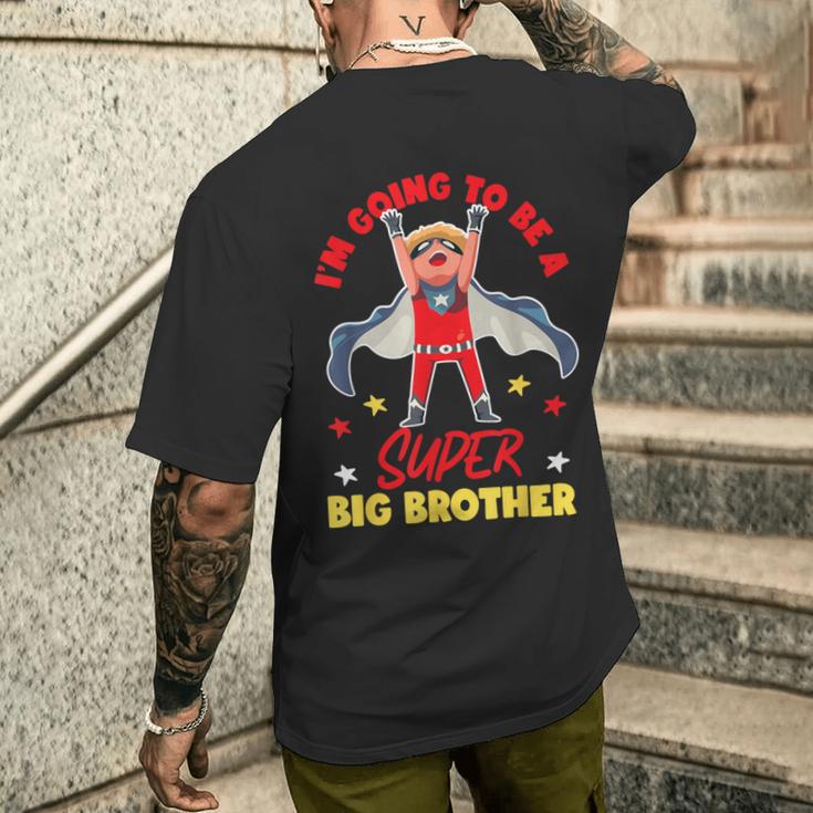 超お兄ちゃんになるよ メンズTシャツ バックプリント 彼への贈り物