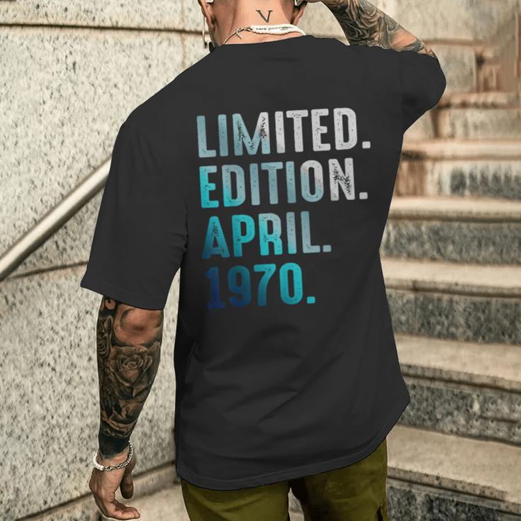限定版 1970年4月 レトロ ヴィンテージ 1970 メンズTシャツ バックプリント 彼への贈り物