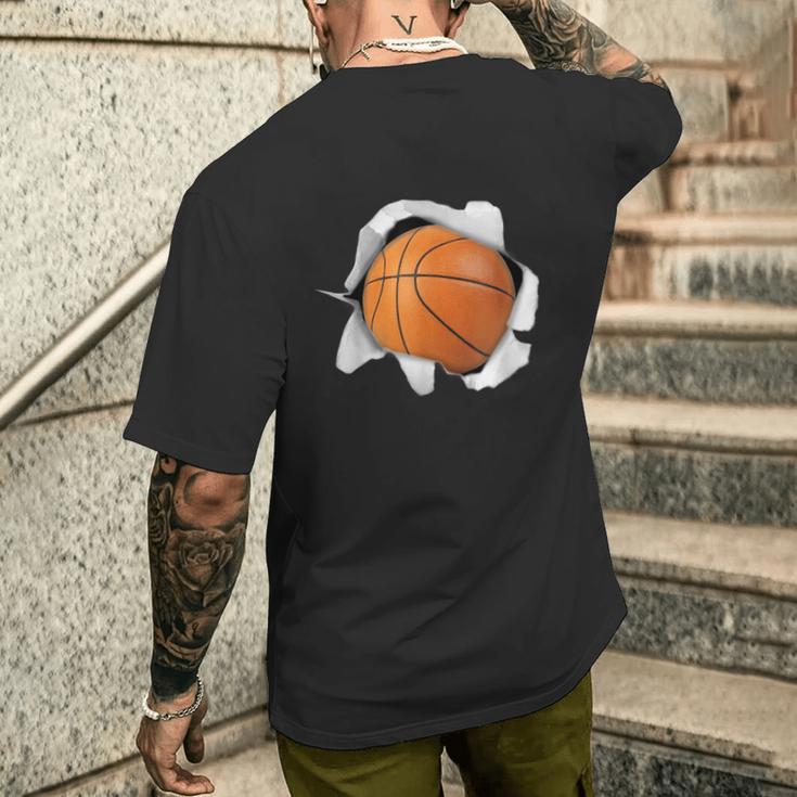 面白いtシャツ バスケットボール おもしろ 服 ネタ メンズ バスケ部 おもしろグッズ 大人 子供 メンズTシャツ バックプリント 彼への贈り物