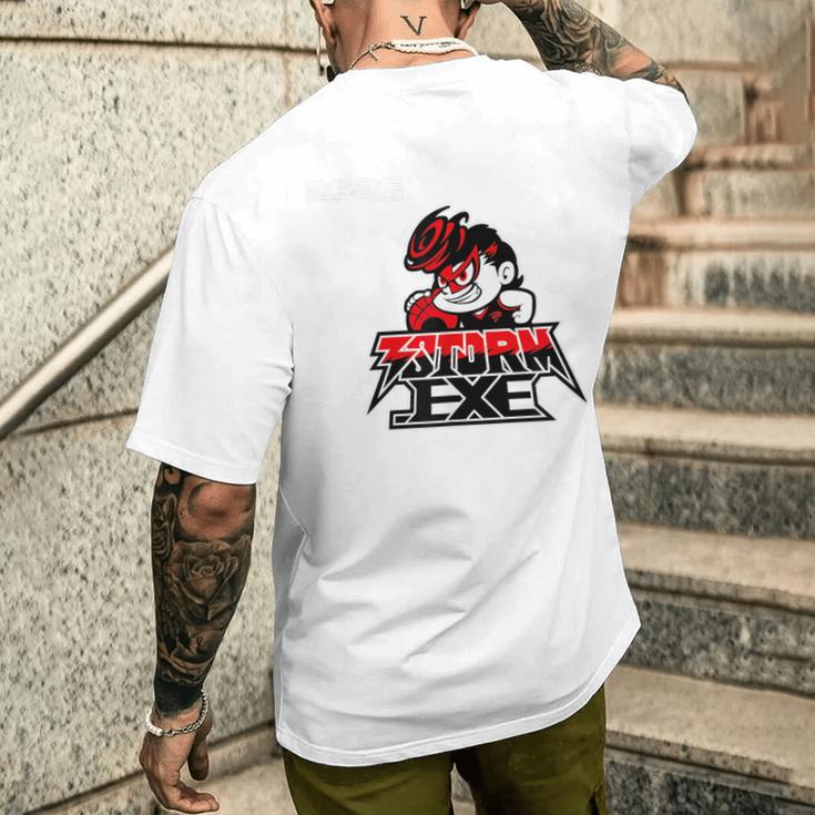 3StormExe_7_坂田央 メンズTシャツ バックプリント 彼への贈り物