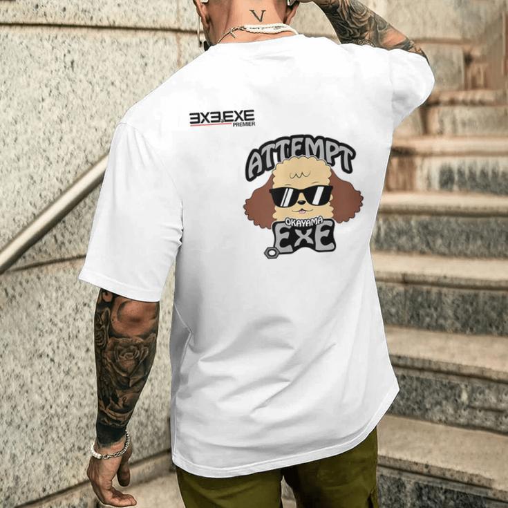 Attempt OkayamaExe_22_向井祐介 メンズTシャツ バックプリント 彼への贈り物