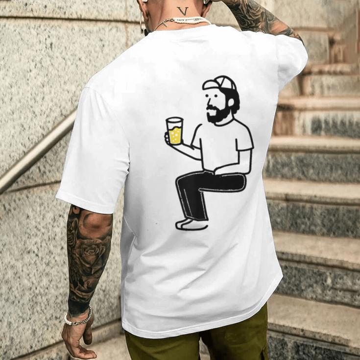 The Day Off メンズTシャツ バックプリント 彼への贈り物