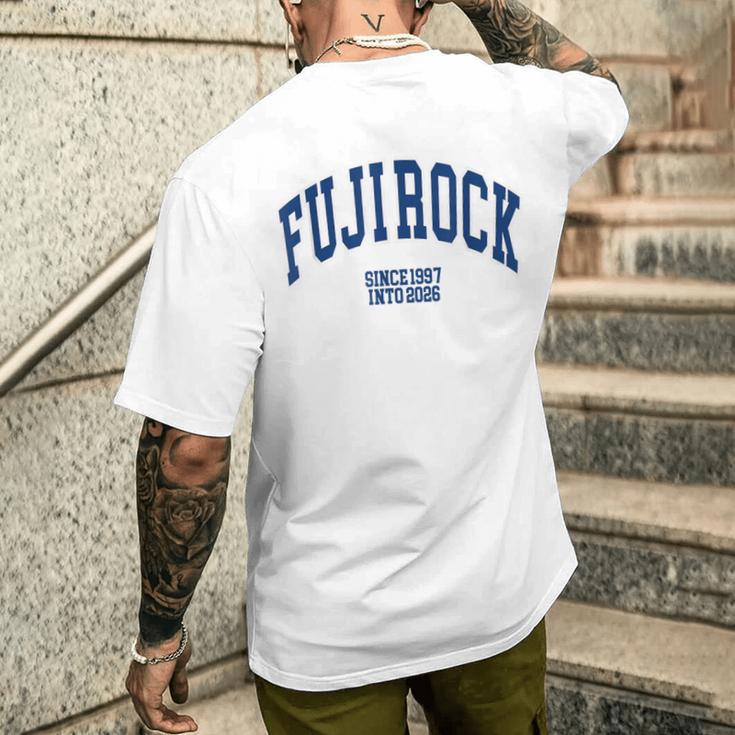 Fuji Rock 2026 College Amazon Limited Orange メンズTシャツ バックプリント 彼への贈り物