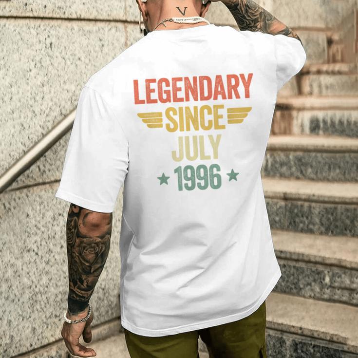 Legendaryince July 1996 メンズTシャツ バックプリント 彼への贈り物