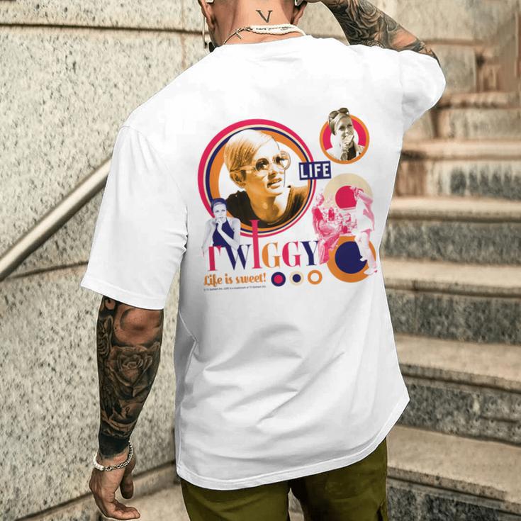 Life Picture Collection _ ツイッギー3 メンズTシャツ バックプリント 彼への贈り物