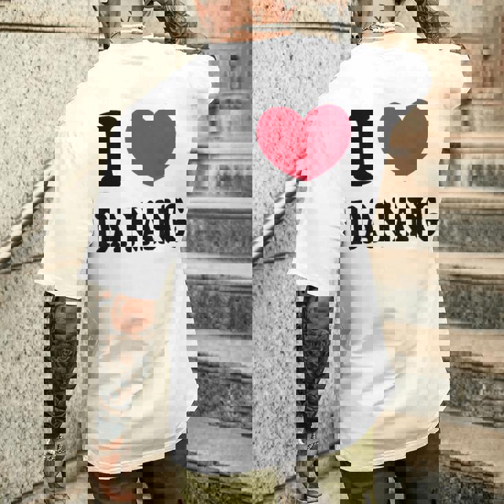 I Love Da Nang ダナンが大好きです メンズTシャツ バックプリント 彼への贈り物