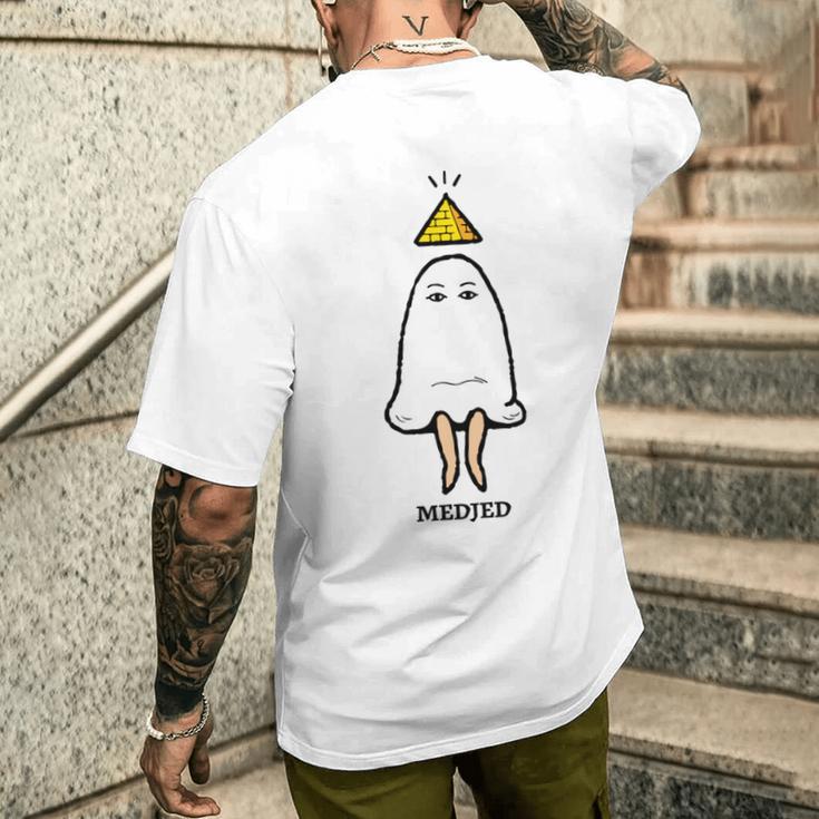 Medjed 〜メジェドさん〜 長袖tシャツ メンズTシャツ バックプリント 彼への贈り物