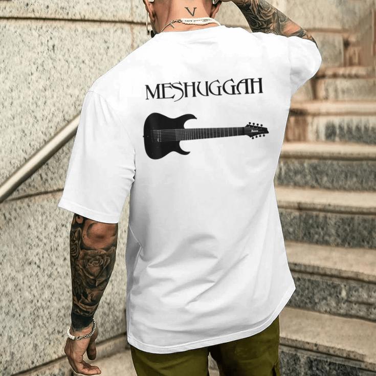 Meshuggah 8弦シグネチャーギター メンズTシャツ バックプリント 彼への贈り物