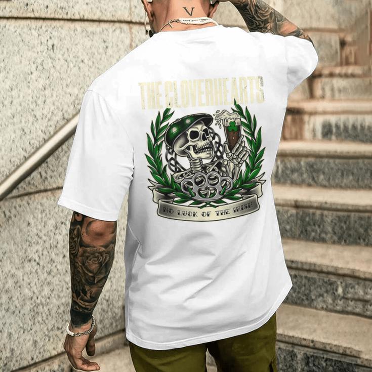 No Luck Of The Irish メンズTシャツ バックプリント 彼への贈り物