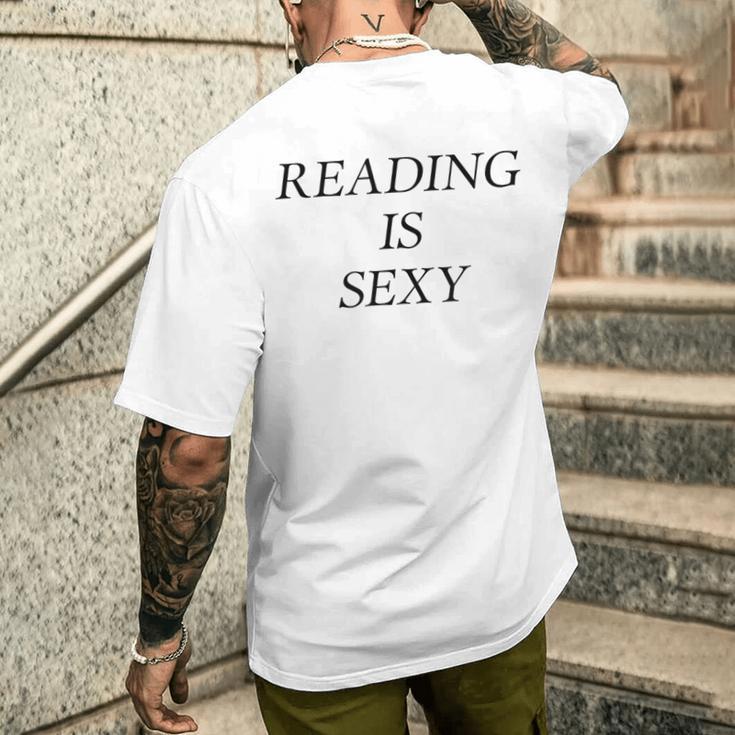 Reading Isexy メンズTシャツ バックプリント 彼への贈り物
