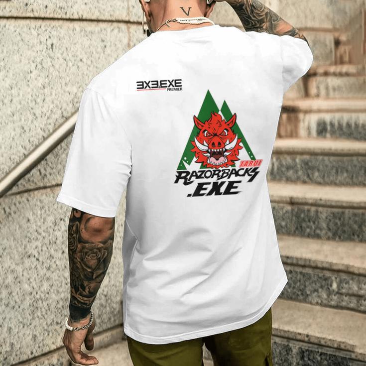 Tarui RazorbacksExe_18_小島晃 メンズTシャツ バックプリント 彼への贈り物