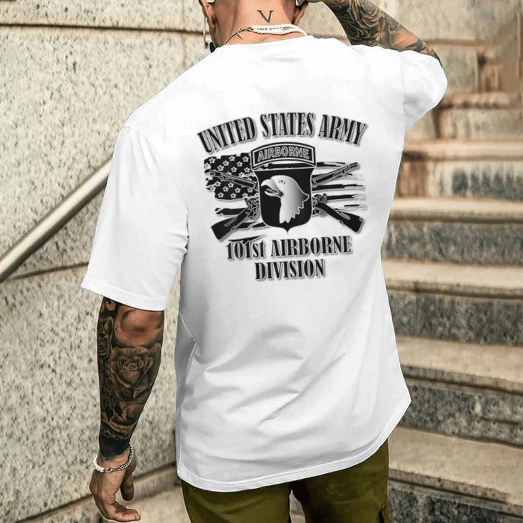 US Army 第101空挺師団 バックデザイン メンズTシャツ バックプリント 彼への贈り物