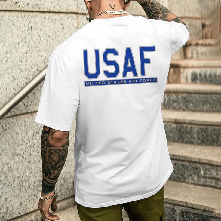 Usaf 米国空軍 メンズTシャツ バックプリント 彼への贈り物
