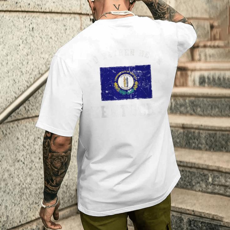 むしろケンタッキーにいたい メンズTシャツ バックプリント 彼への贈り物