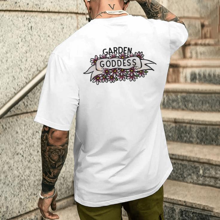 ガーデンゴッデス キュート 長袖tシャツ メンズTシャツ バックプリント 彼への贈り物