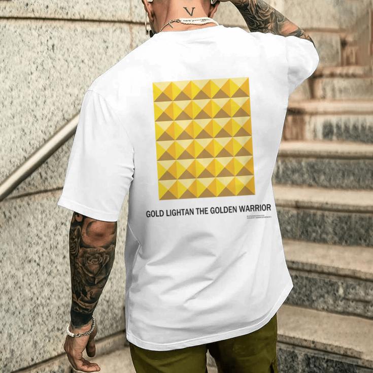 ゴールドライタン E メンズTシャツ バックプリント 彼への贈り物