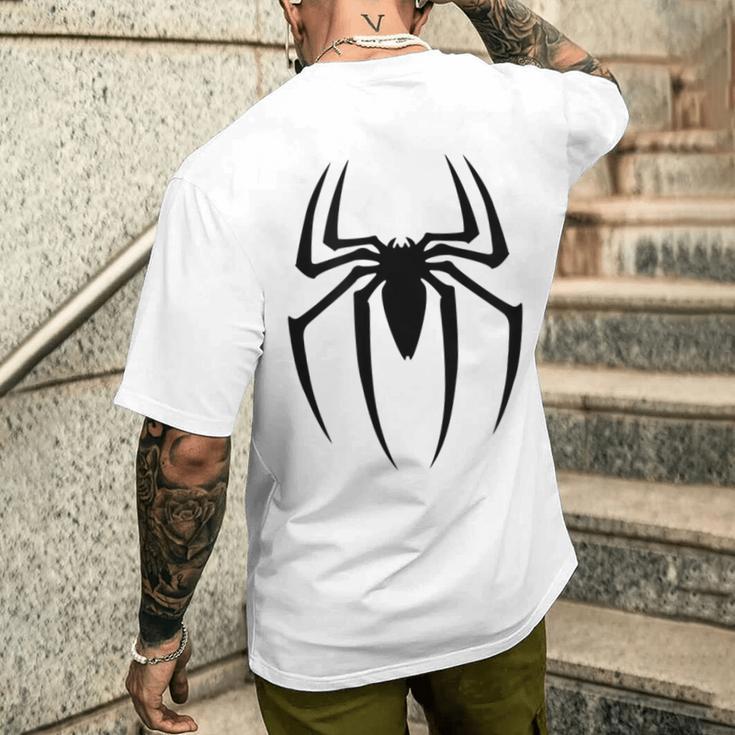 スパイダーグラフィック。 メンズTシャツ バックプリント 彼への贈り物