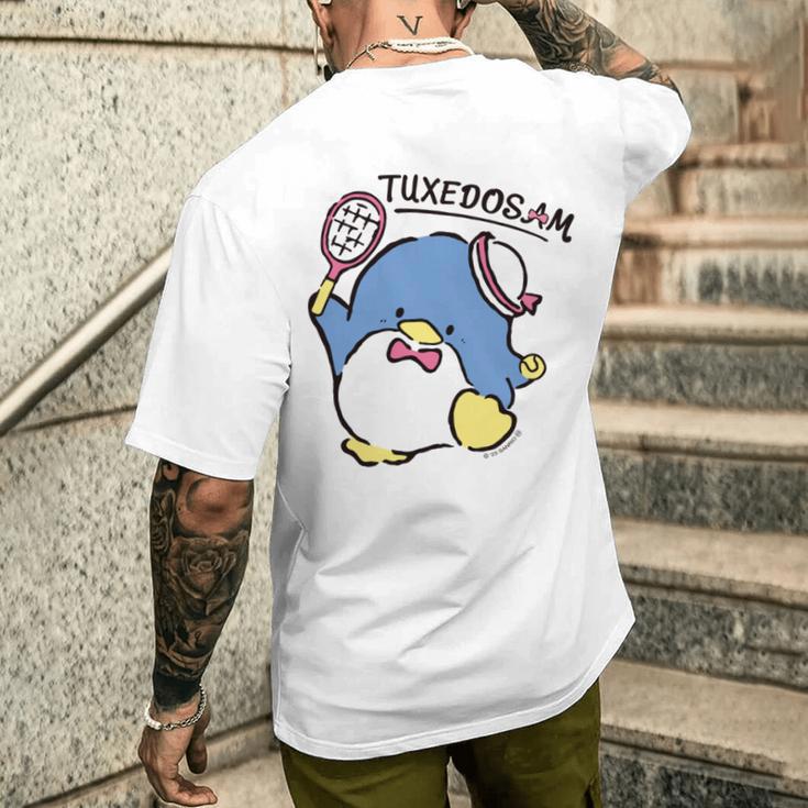 タキシードサム テニス 長袖tシャツ メンズTシャツ バックプリント 彼への贈り物