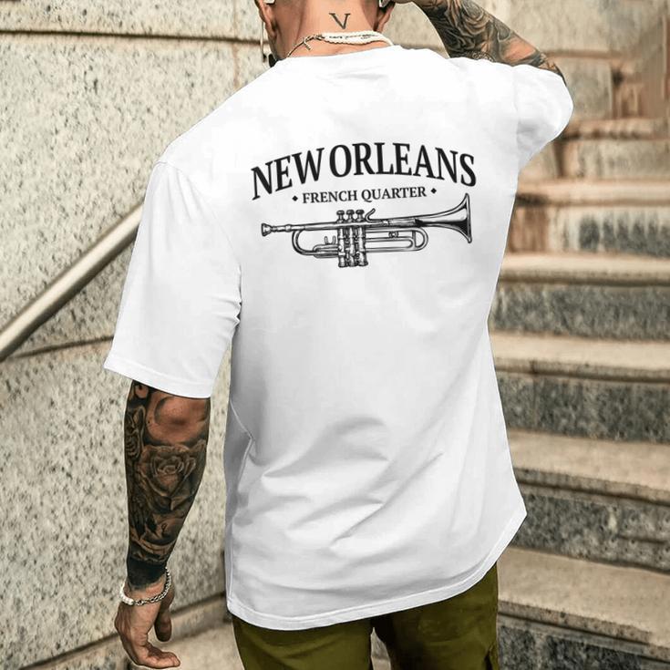 ニューオーリンズ フレンチクォーターシャツ マルディグラ メンズTシャツ バックプリント 彼への贈り物