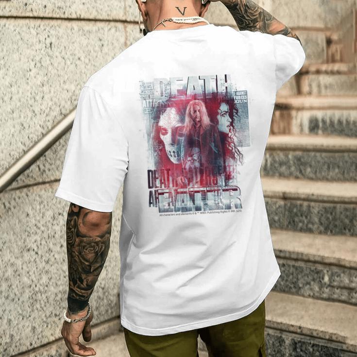 ハリーポッター ハロウィンデザイン デスイーター メンズTシャツ バックプリント 彼への贈り物