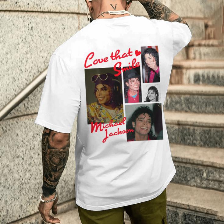 マイケルジャクソン 014 バックプリント メンズTシャツ バックプリント 彼への贈り物