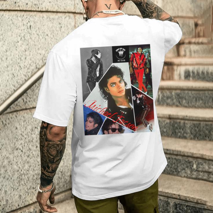 マイケルジャクソン 021 バックプリント メンズTシャツ バックプリント 彼への贈り物