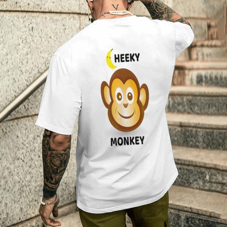 モンキーtシャツ 「チーキーモンキー」 メンズTシャツ バックプリント 彼への贈り物