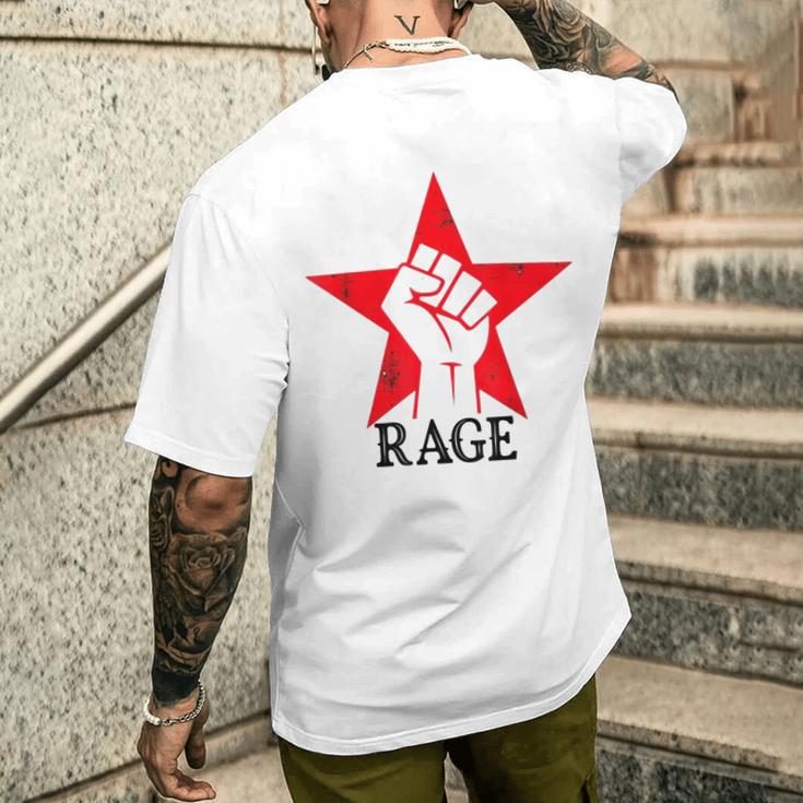 レイジ・アゲインスト・ザ・ミュージック ヴィンテージ クラシック マシンスタイル メンズTシャツ バックプリント 彼への贈り物