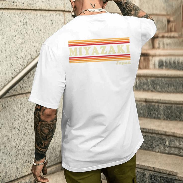ヴィンテージ 80年代 宮崎 日本 レトロ グラフィック メンズTシャツ バックプリント 彼への贈り物